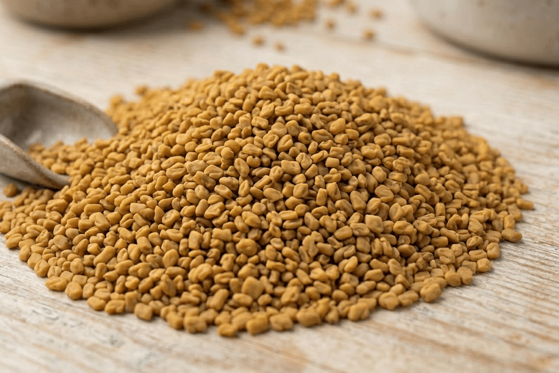 Pakistan origin Fenugreek seeds exporter for bulk buyers